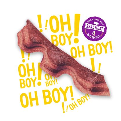 Purina  Strips Dog Treats with Real Bacon & Beef Flavors Tender Chews, 25 Oz Pouch